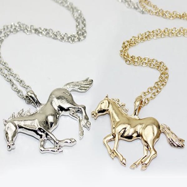 Horse Running Necklace