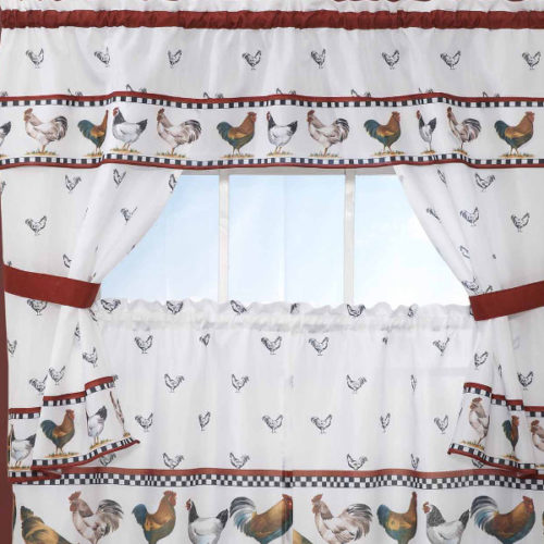 Rooster Runner Rug Pawzoutlet   Rooster Curtains 500x500 