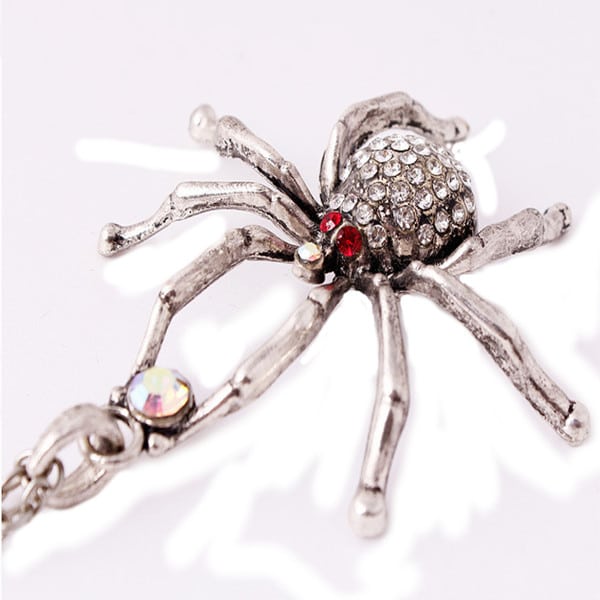 Crystal Spider Necklace 1