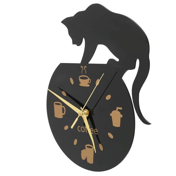 Cat Coffee Wall Clock 1