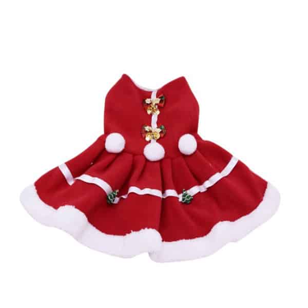 Christmas Dog Dress 1
